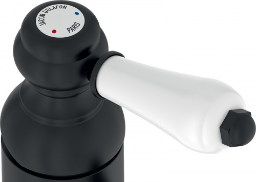 картинка Смеситель для раковины Jacob Delafon e24360-bl Черный от магазина Сантехстрой