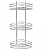 картинка Полка FIXSEN угловая трехэтажная (FX-850-3) от магазина Сантехстрой
