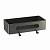 картинка Полка для душа прямая Lemark SHELF LINE из нерж. стали с крючками, графит/вставка-пластик графит (9776045) от магазина Сантехстрой