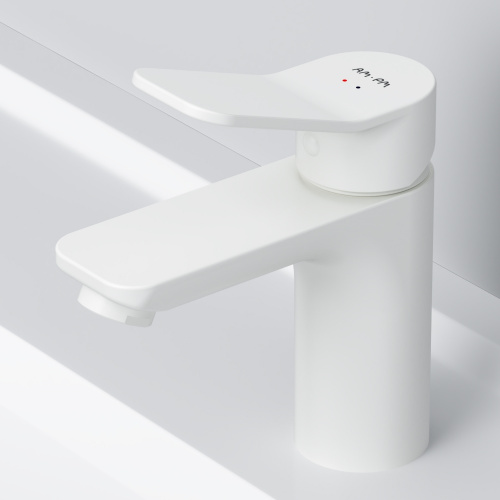 картинка F85A02133 X-Joy, смеситель для умывальника, белый, шт. от магазина Сантехстрой