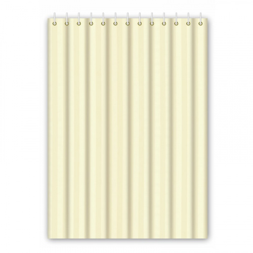 картинка Штора для ванной Haiba бежевая (HB74002) от магазина Сантехстрой