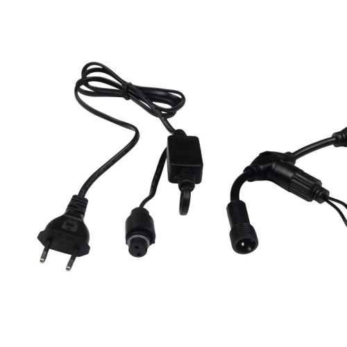 картинка Гирлянда Светодиодный Дождь 2х1,5м,  эффект мерцания,  черный провод,  230 В,  диоды БЕЛЫЕ от магазина Сантехстрой