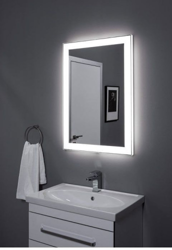 картинка Зеркало Aquanet Алассио 10085 LED от магазина Сантехстрой