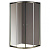 картинка Душевой уголок Cezares Giubileo R2 80x80 GIUBILEO-R-2-80-SCORREVOLE-C-Br прозрачное стекло профиль Бронза от магазина Сантехстрой