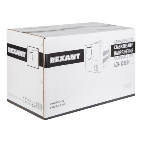 картинка Стабилизатор напряжения АСН-12 000/1-Ц REXANT от магазина Сантехстрой