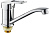 картинка смеситель для кухни/умывальника d-lin с поворотным изливом, хром d151404-6