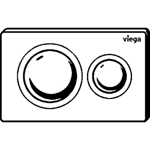 картинка Клавиша смыва Viega Prevista Visign for Style 8610.1 773786 Хром матовый от магазина Сантехстрой
