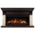картинка Портал Firelight Michigan 42/40/36, камень молочный, шпон темный дуб от магазина Сантехстрой