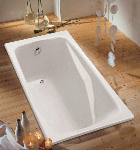 картинка Чугунная ванна Jacob Delafon Repos 170x80 E2918-S-00 (без отверстий для ручек) от магазина Сантехстрой
