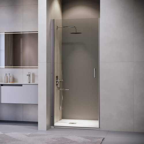 картинка Душевая дверь RGW LE-003Gr (Прозрачное, 700) от магазина Сантехстрой