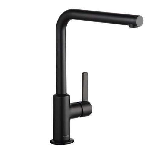 картинка Смеситель для кухни, Kludi, L-INE S, цвет-чёрный матовый от магазина Сантехстрой
