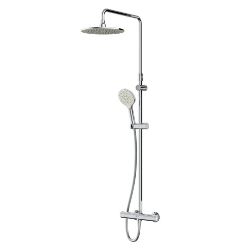 картинка F0780464 Like,душ.система набор:см-ль д/душа термостат,верх.душ d250 мм, ручной душ 120 мм, 3 функци от магазина Сантехстрой