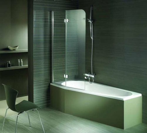 картинка Акриловая ванна Riho Delta 150x80 B066001005 (BB8000500000000) R без гидромассажа от магазина Сантехстрой