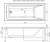 картинка Акриловая ванна Aquanet Bright 175x75 216660 без гидромассажа от магазина Сантехстрой