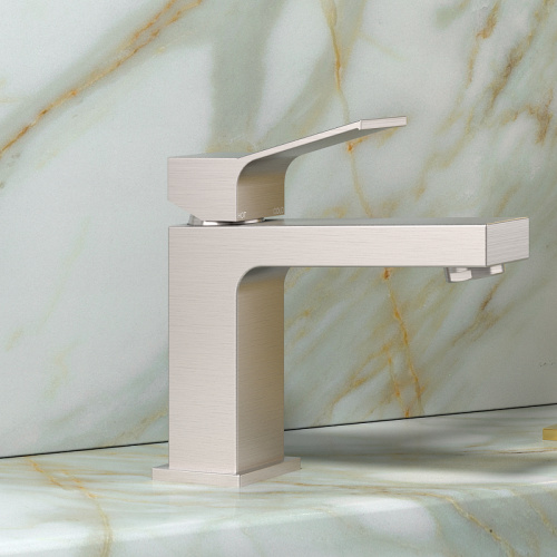 картинка Смеситель для раковины Bossini Aki Z00707.094 Никель шлифованный от магазина Сантехстрой