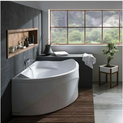 картинка Акриловая ванна Aquanet Jamaica 160x100 R 205503 без гидромассажа от магазина Сантехстрой