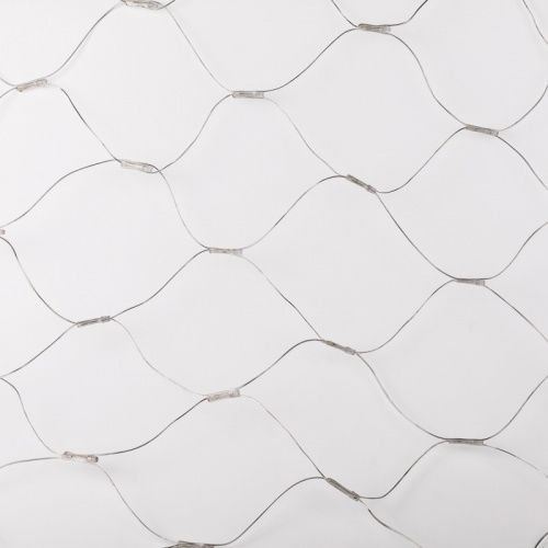 картинка Гирлянда сеть 1,8х1,5м,  прозрачный ПВХ,  180 LED,  цвет: Синий от магазина Сантехстрой