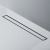картинка W01SC-U11-080-04BM MasterFlow Трап для душа линейный универс затвор Tile 80см цвет черн мат от магазина Сантехстрой