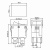 картинка Выключатель клавишный 250V 6А (4с) ON-OFF синий с подсветкой Mini (RWB-207, SC-768) REXANT от магазина Сантехстрой