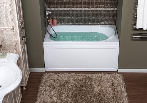 картинка Акриловая ванна Aquanet West 130х70 205300 без гидромассажа от магазина Сантехстрой