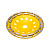 картинка Чашка алмазная шлифовальная,  двухрядная,  180х22,2мм KRANZ от магазина Сантехстрой