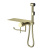 картинка Гигиенический душ со смесителем Bronze de Luxe SCANDI 708BR, бронза от магазина Сантехстрой