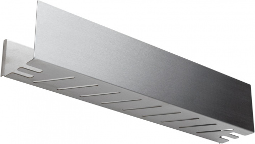 картинка Полка Магнум 600х120х100 цв. сталь браш (334111) от магазина Сантехстрой