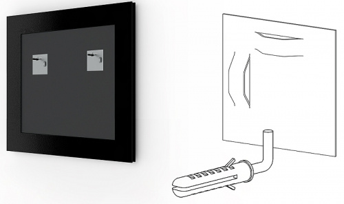 картинка Зеркало Evoform Definite 72х72 BY 1022 в багетной раме - Бусы золотые 46 мм от магазина Сантехстрой