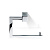картинка Decor Walther Corner TPH3 Держатель туалетной бумаги, подвесной, цвет: хром от магазина Сантехстрой
