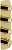 картинка Смеситель термостатический для душа Nobili SI98104GDP 4 выхода (внешняя часть), золото от магазина Сантехстрой