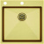 картинка Мойка нерж. сталь KRONER-EDGE, PM775151-BG, брашированное золото, 510х510мм, Paulmark от магазина Сантехстрой
