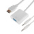 картинка Переходник штекер HDMI - гнездо VGA,  провод + шнур стерео 3,5мм REXANT от магазина Сантехстрой