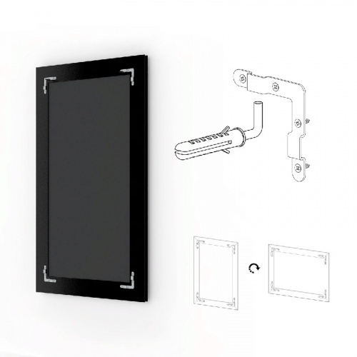 картинка Зеркало Evoform Exclusive 114х54 Медный эльдорадо от магазина Сантехстрой