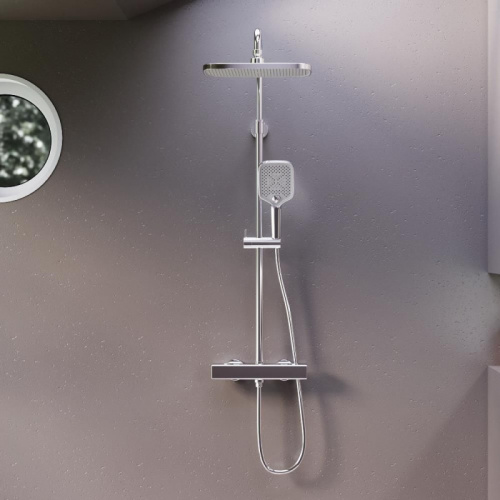 картинка 953800000 Gala душевая система с душевым ТМС смесителем, хром от магазина Сантехстрой