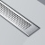 картинка W02SC-P11-050-01SB PrimeFlow Трап для душа линейный универс затвор Cut Gradient 50см цвет сталь мат от магазина Сантехстрой