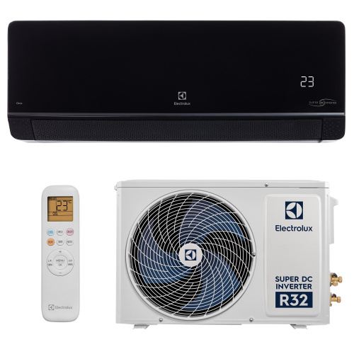 картинка Сплит-система инверторного типа Electrolux Onix Super DC EACS/I-12HIX-BLACK/N8 комплект от магазина Сантехстрой