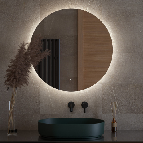 картинка Зеркало с LED-подсветкой 25 W DEFESTO DF 2845S от магазина Сантехстрой