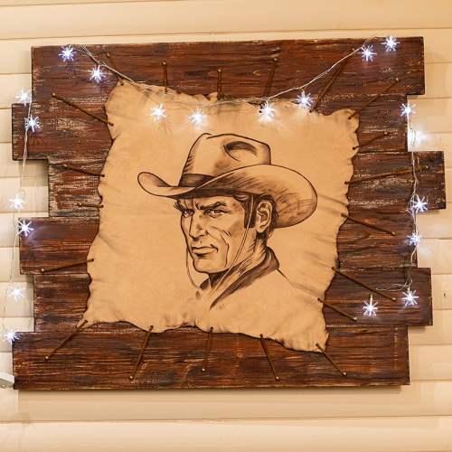 картинка Гирлянда светодиодная Снежинки 20 LED БЕЛЫЕ 2,8 метра от магазина Сантехстрой