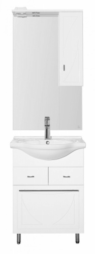 картинка Зеркальный шкаф Style Line сс-00002254 Белый от магазина Сантехстрой