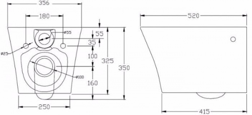 картинка Унитаз BelBagno Flay-R BB506CH от магазина Сантехстрой