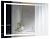 картинка Зеркало AZARIO 800х600 сенсорный выключатель с функцией диммера (AZ-Z-046-1CS) от магазина Сантехстрой