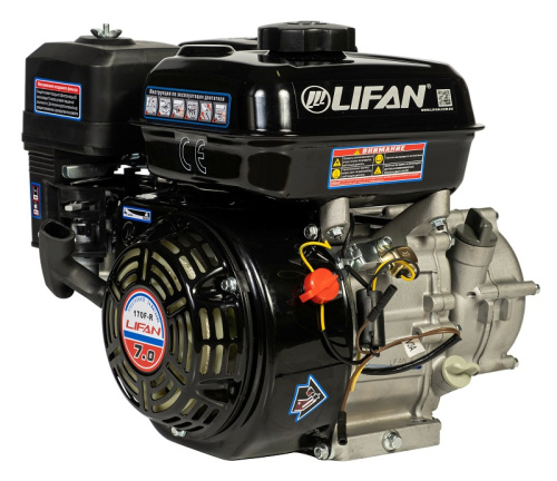 картинка Двигатель Lifan 170F-R, вал ?20мм, катушка 3 Ампера от магазина Сантехстрой