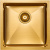 картинка Кухонная мойка Paulmark Gerberg 44 PM214444-BG Брашированное золото от магазина Сантехстрой