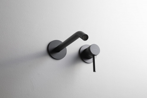 картинка Смеситель для раковины Allen Brau Priority 5.31A03-31 (с внутренней частью) черный матовый от магазина Сантехстрой