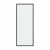 картинка Боковая стенка Grossman Style 200.K33.05.90.21.00 (90х195) черный матовый,стекло прозрачное, 1 место от магазина Сантехстрой