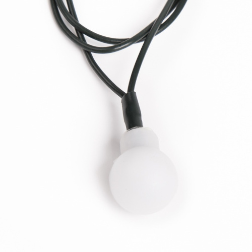 картинка Гирлянда Шарики Ø15мм,  5м,  темно-зеленый ПВХ,  30 диодов,  цвет RGB от магазина Сантехстрой