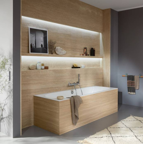 картинка Квариловая ванна Villeroy&Boch Oberon 2.0 180x80 UBQ180OBR2DV-01 без гидромассажа от магазина Сантехстрой