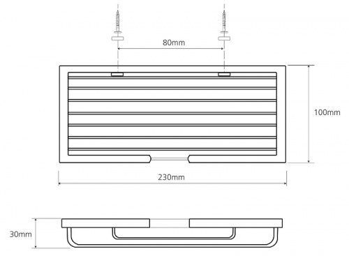 картинка Полка корзина Bemeta Cytro 102308070 Черная матовая от магазина Сантехстрой