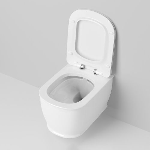 картинка Унитаз Royal 263K19002RS (520*360*345) подвесной БЕЗОБОДКОВЫЙ, 2 места от магазина Сантехстрой
