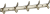 картинка Планка с крючками  Savol 5 крючков (S-00115C) от магазина Сантехстрой